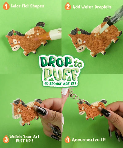 Drop to Puff 3D Sponge Art Kit: At the Harbor Preview #2