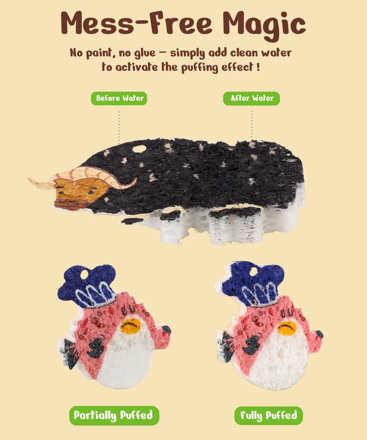 Drop to Puff 3D Sponge Art Kit: At the Harbor Cover