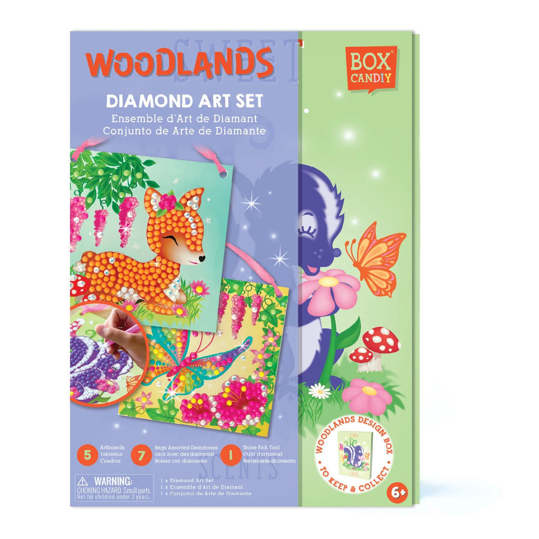 Woodlands Diamond Art Set Preview #2