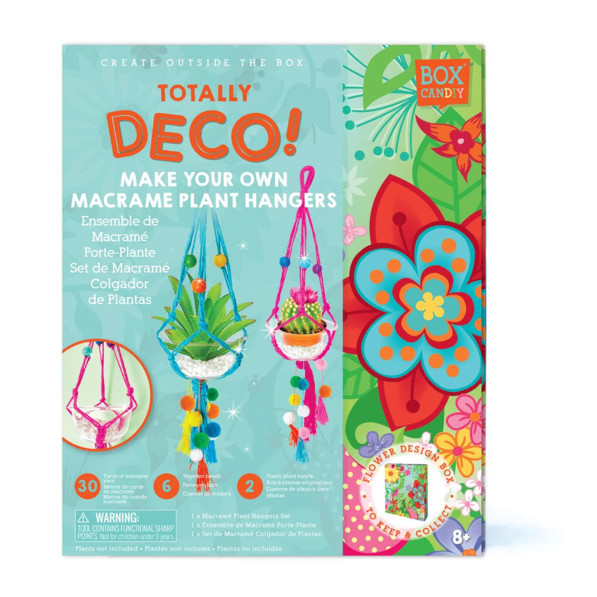 Totally Deco! MYO Macrame Plant Hangers Cover