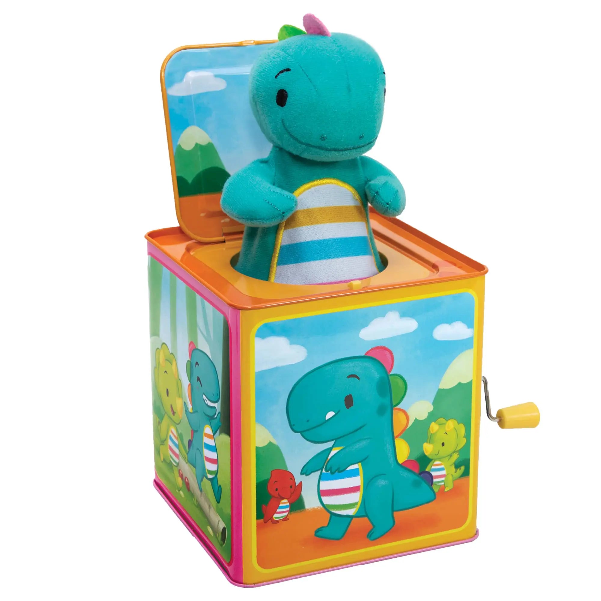 Tomfoolery Toys | Baby Dino Jack in the Box
