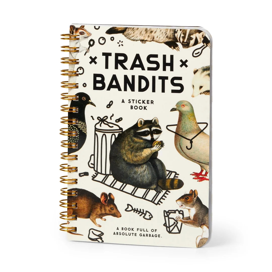 Trash Bandits Sticker Book Cover