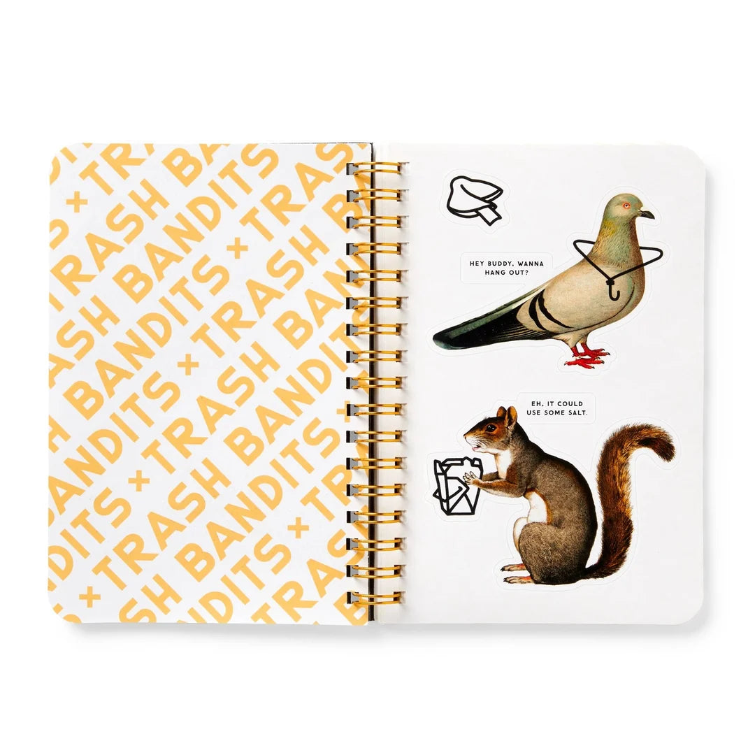 Trash Bandits Sticker Book Cover