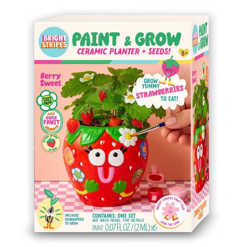 Paint & Grow Strawberry Cover