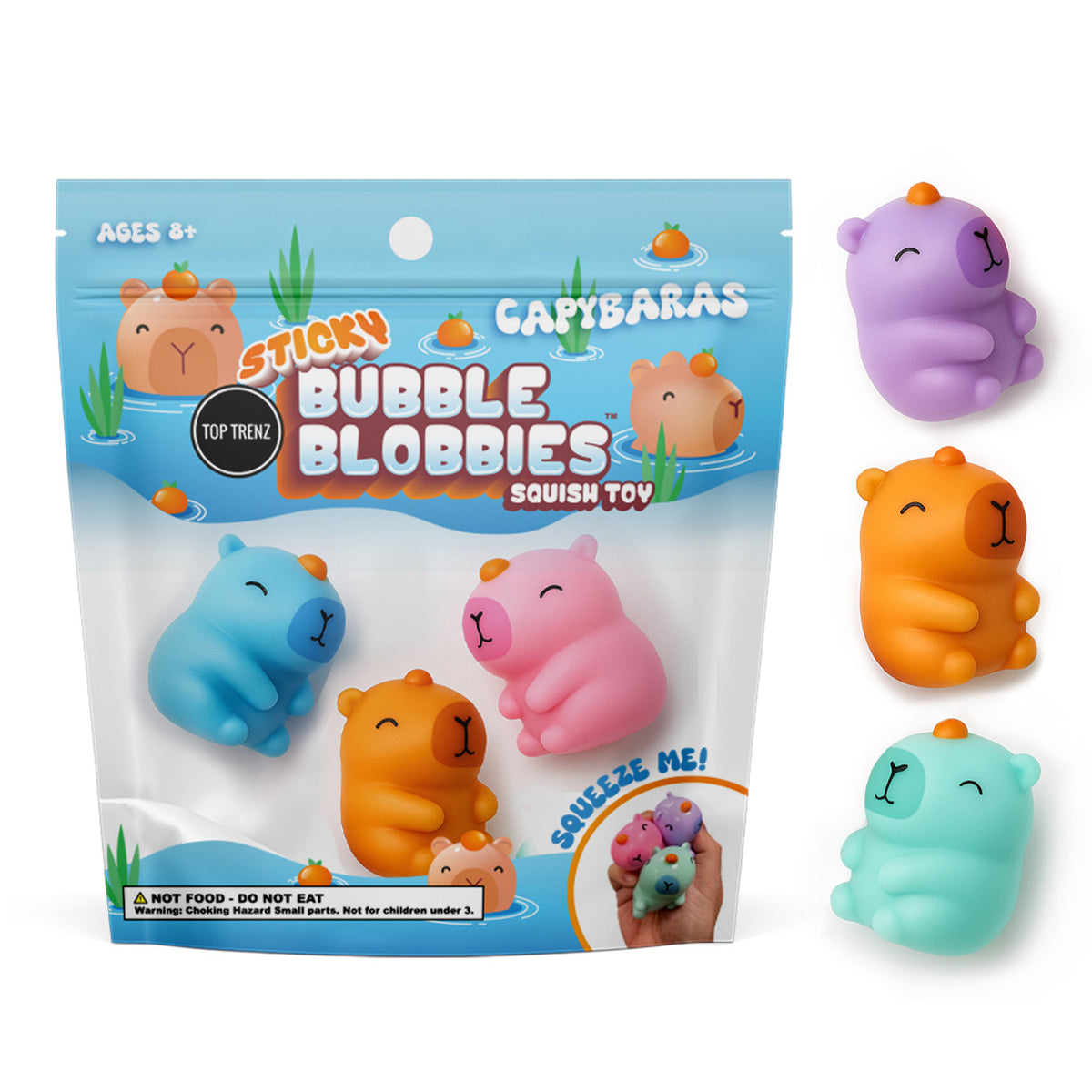 Capybara Sticky Bubble Blobbies Cover