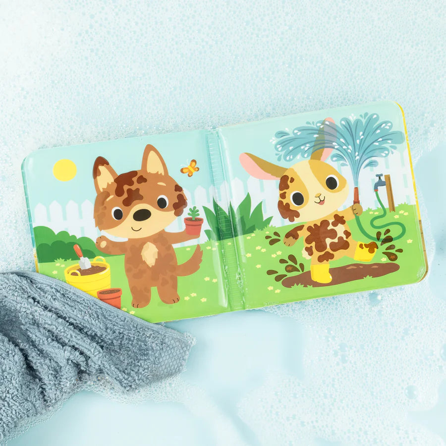 Tomfoolery Toys | Messy Farm Bath Book
