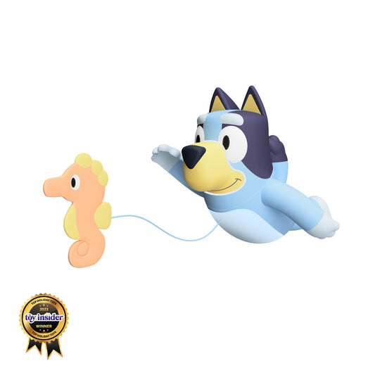 Tomfoolery Toys | Swimming Bluey Bath Toy