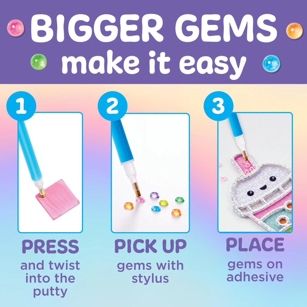 Bubble Gems Super Sticker Bubble Tea Cover