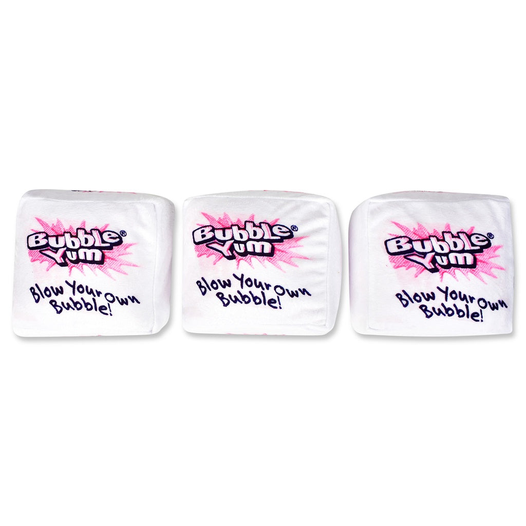 Bubble Yum Packaging Plush Cover