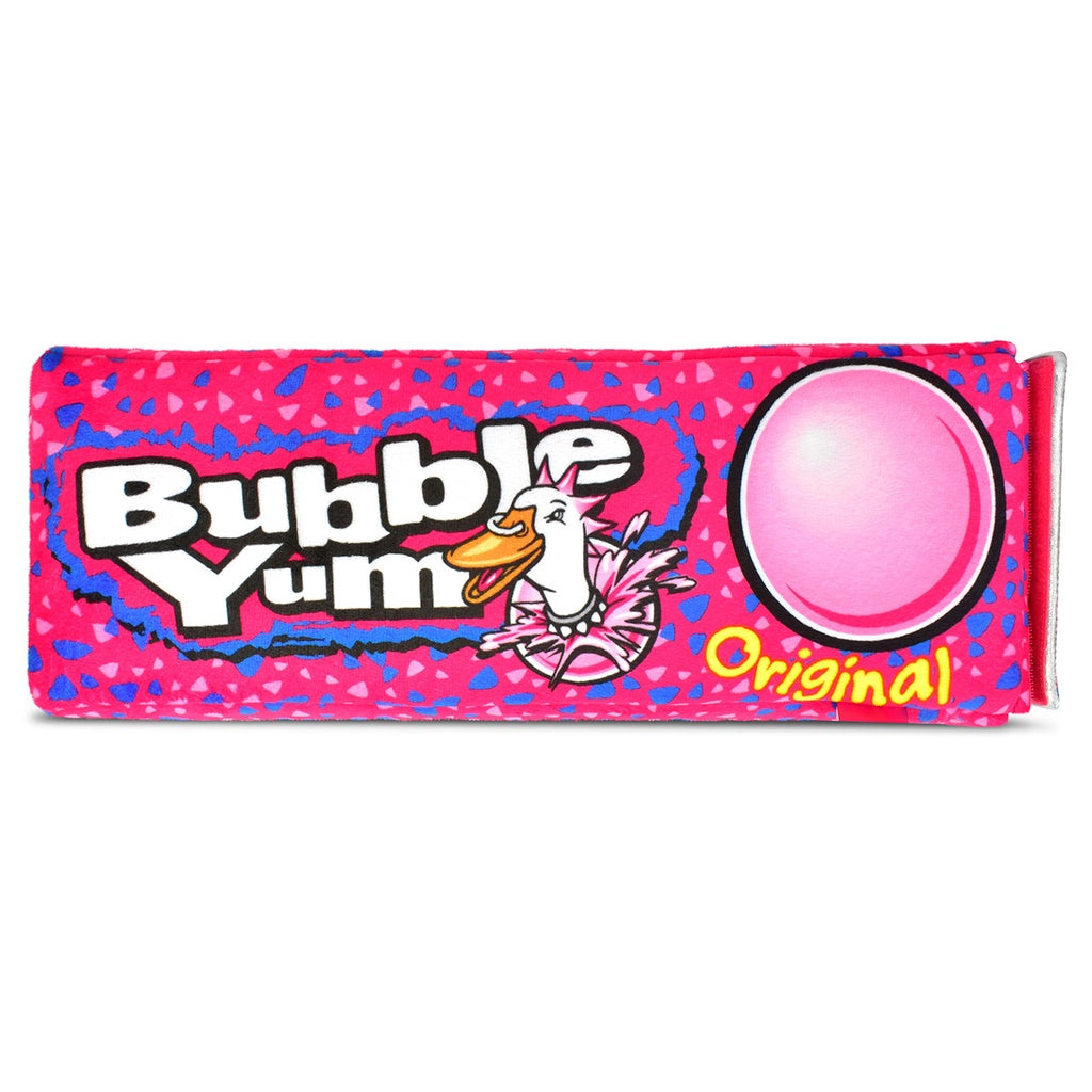 Bubble Yum Packaging Plush Cover