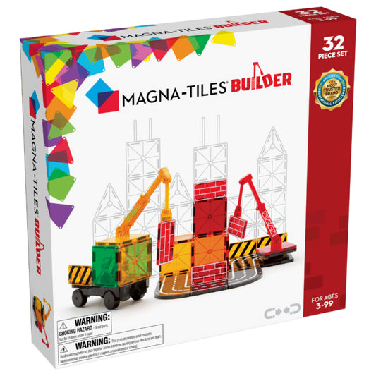 Tomfoolery Toys | Magna-Tiles Builder 32pc Set