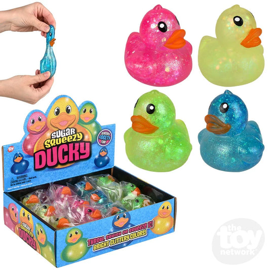 Tomfoolery Toys | Squeezy Sugar Ducky