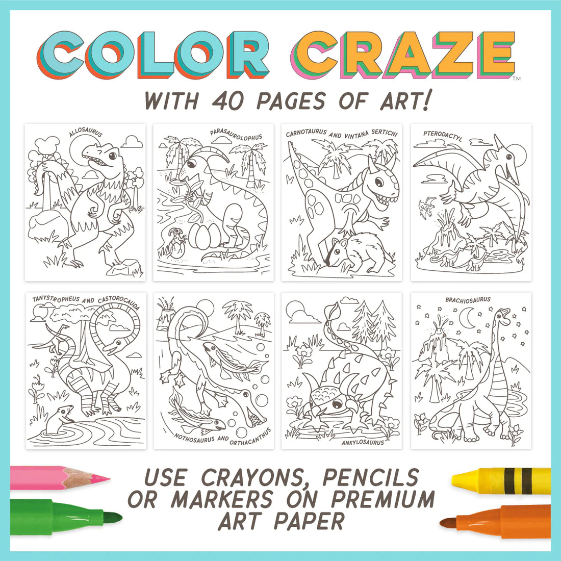 Dinosaur Color Craze Preview #3