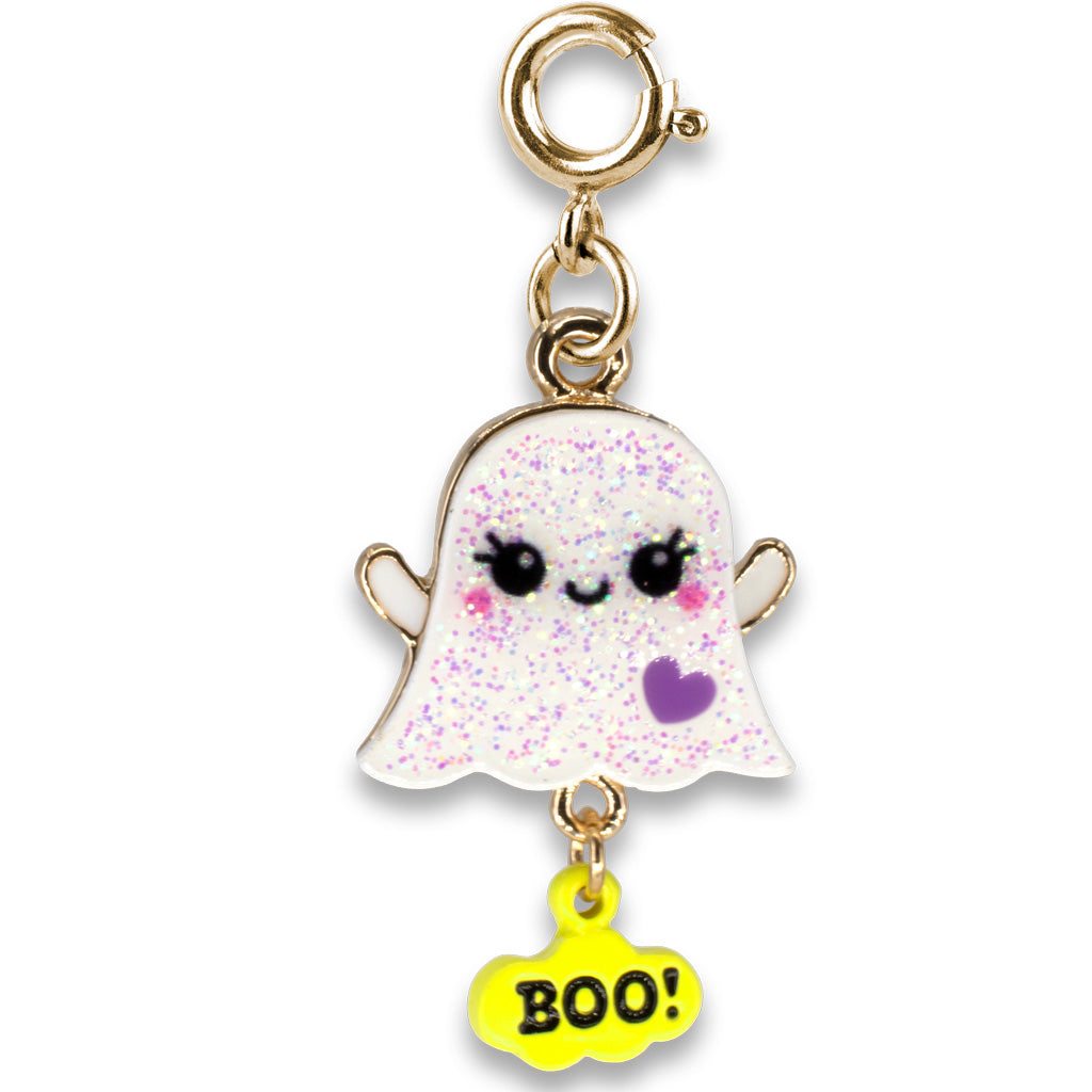 Tomfoolery Toys | Glitter Ghost Charm