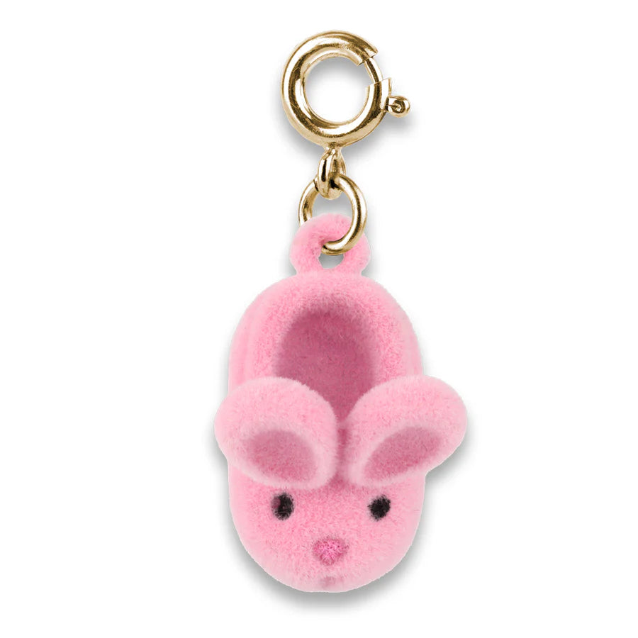 Tomfoolery Toys | Furry Bunny Slipper Charm