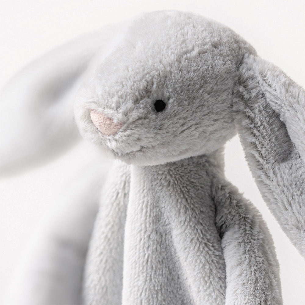 Bashful Grey Bunny Comforter Cover