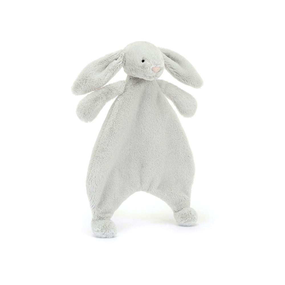 Tomfoolery Toys | Bashful Grey Bunny Comforter