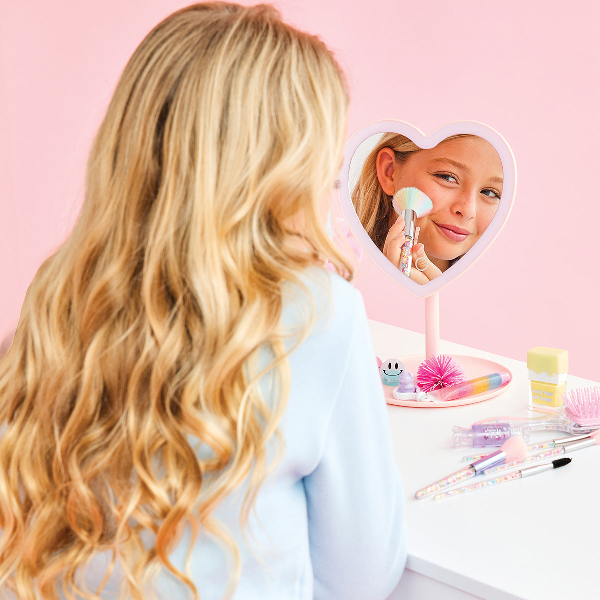 Tomfoolery Toys | Heart Vanity Mirror
