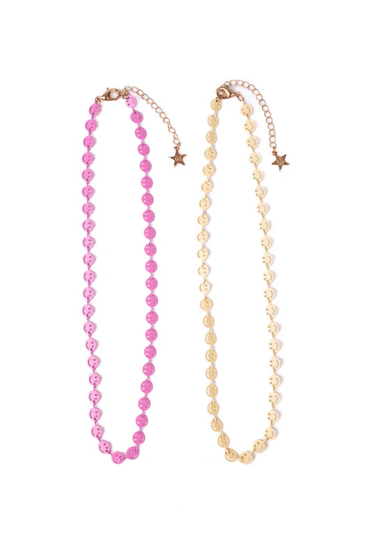 Tomfoolery Toys | Chic Pink Lemonade Necklace