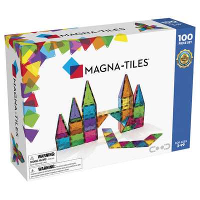 Magna-Tiles Clear Colors  100pc Preview #1