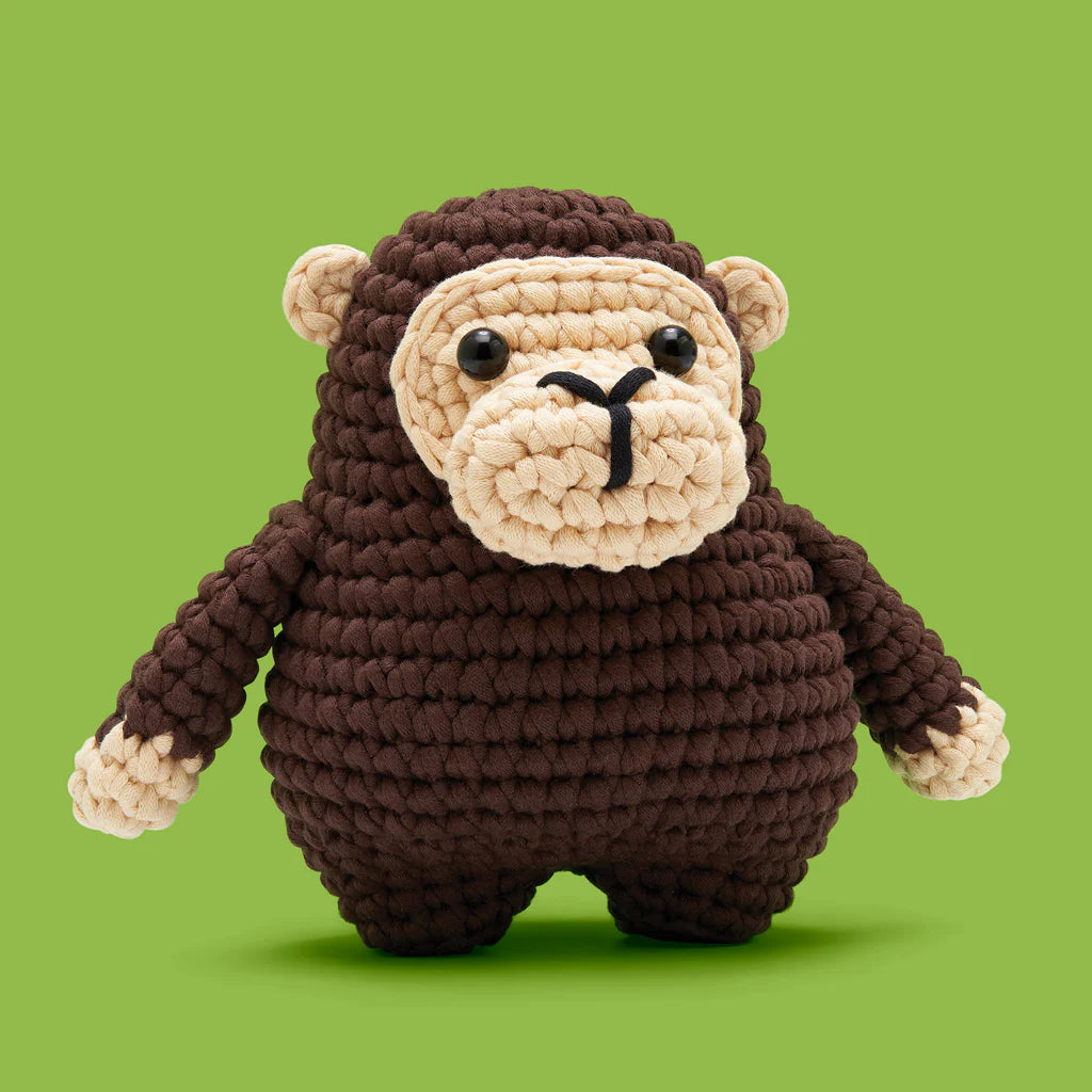 Coco the Ape Crochet Kit Cover