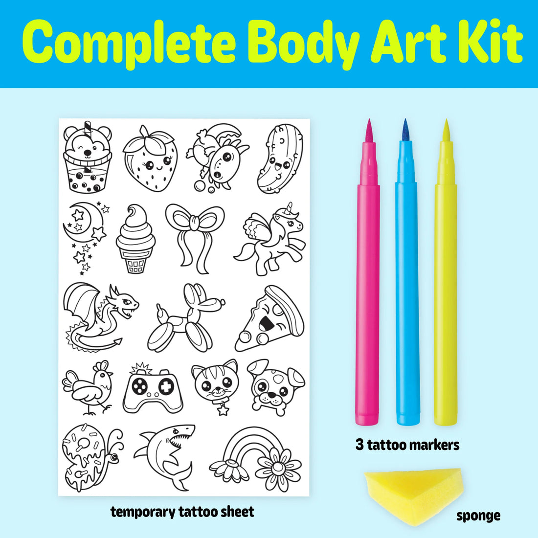 Color In Tattoos Neon Preview #2
