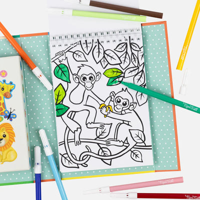 Zoo Coloring Set Preview #3