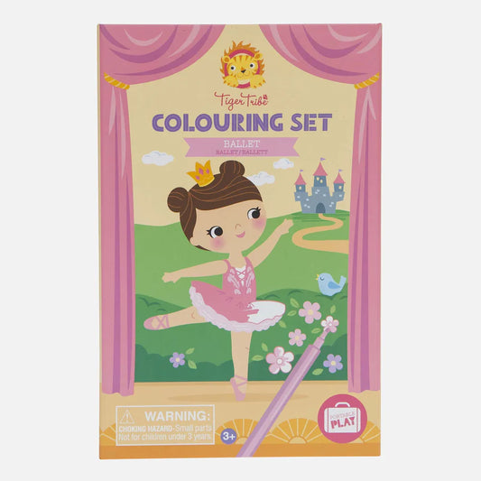 Tomfoolery Toys | Ballet Coloring Set