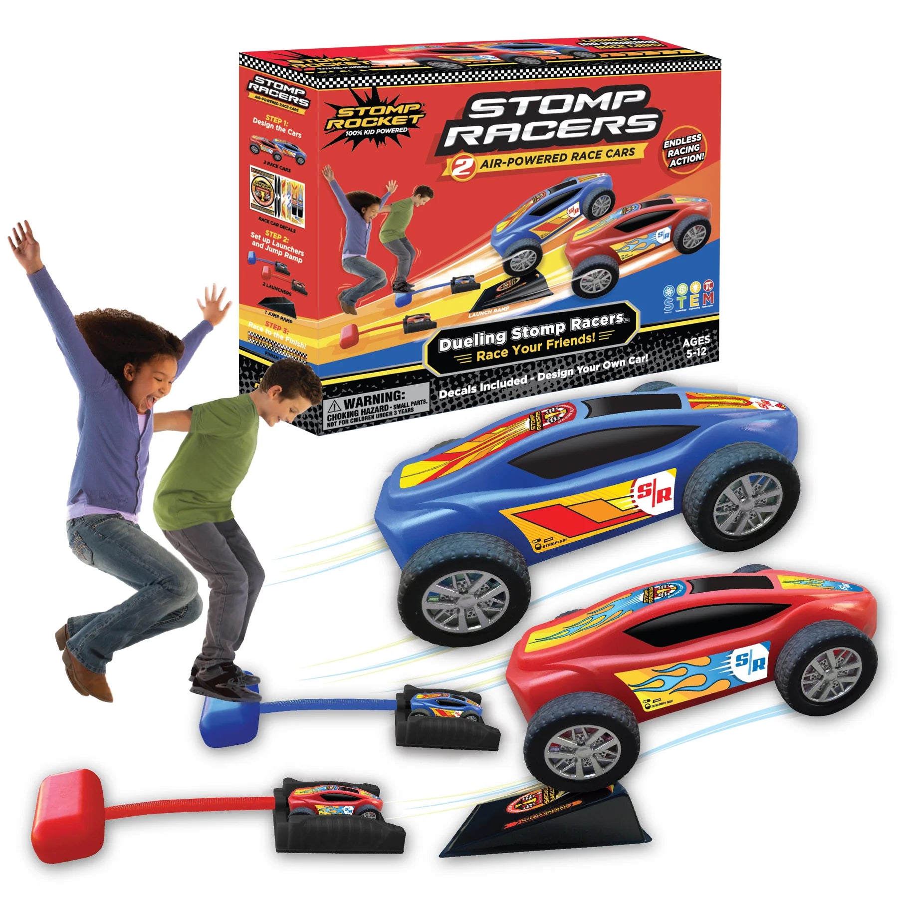 Tomfoolery Toys | Dueling Stomp Racers