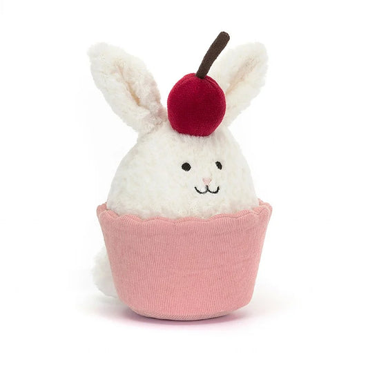 Tomfoolery Toys | Dainty Dessert Bunny Cupcake