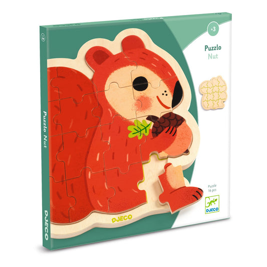 Tomfoolery Toys | Nut Wooden Puzzle