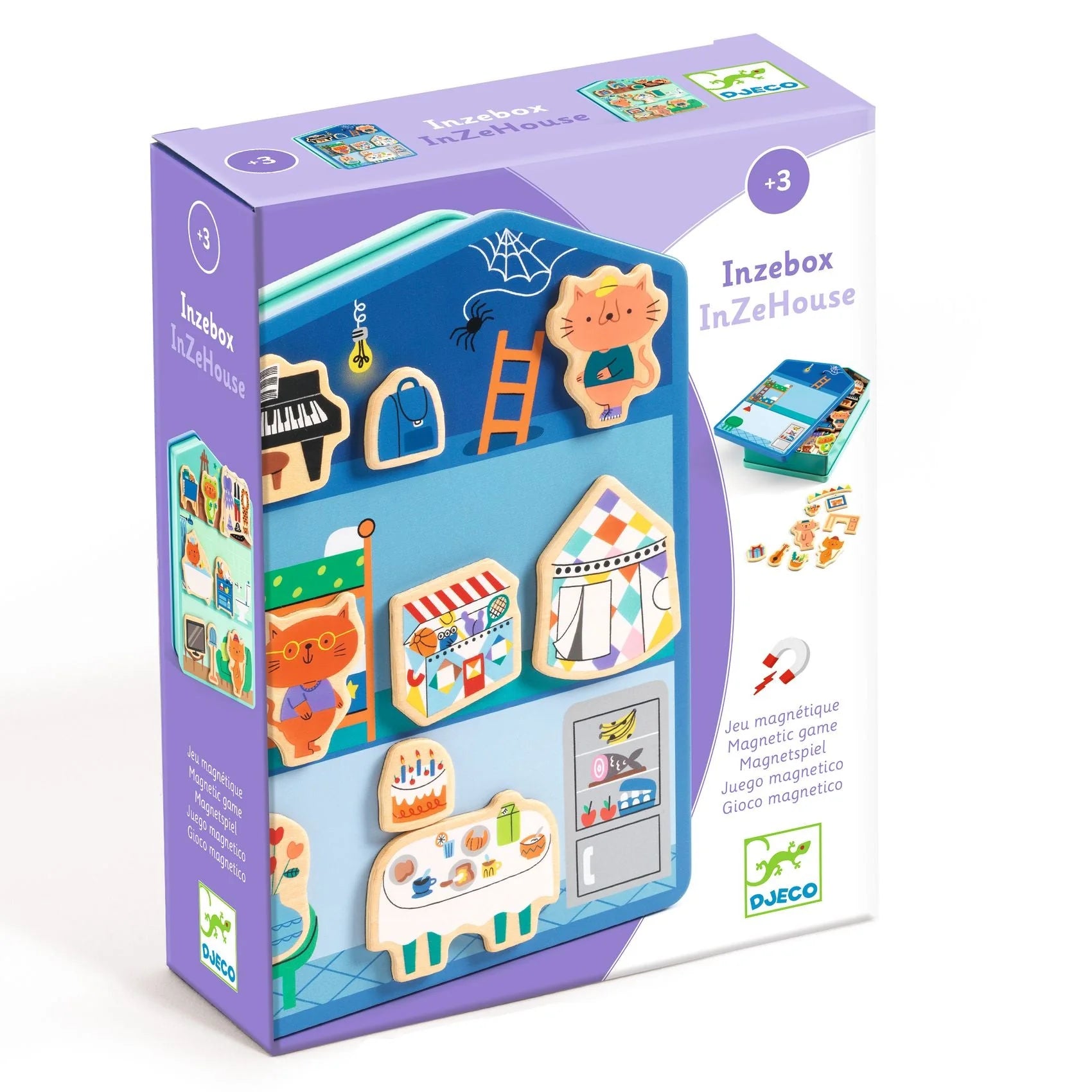 Tomfoolery Toys | InZeBox Wooden Magnetics: InZeHouse