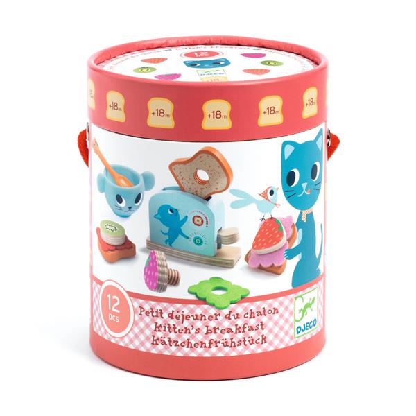 Tomfoolery Toys | Kitten's Breakfast Playset