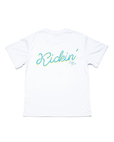 HB Kickin Hype Tee Blue/ Yellow Preview #1