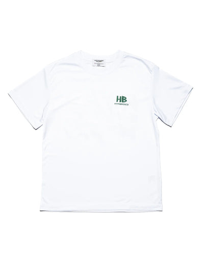 HB Stay Hype Tee- white/green Preview #3