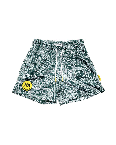 HB Paisley Green Shorts Preview #1