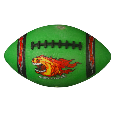 Green Rubber Football, Size 6 Preview #2