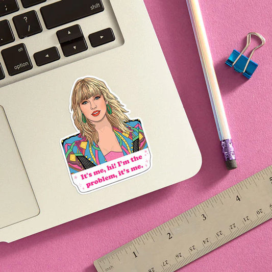 Tomfoolery Toys | Taylor It's Me...Hi! Sticker