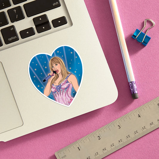 Tomfoolery Toys | Taylor Greatest Era Heart Sticker