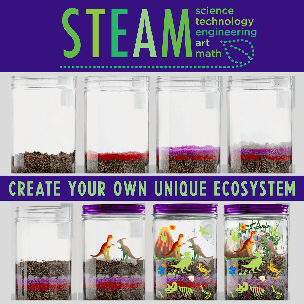 Grow N' Glow Dino Terrarium Cover