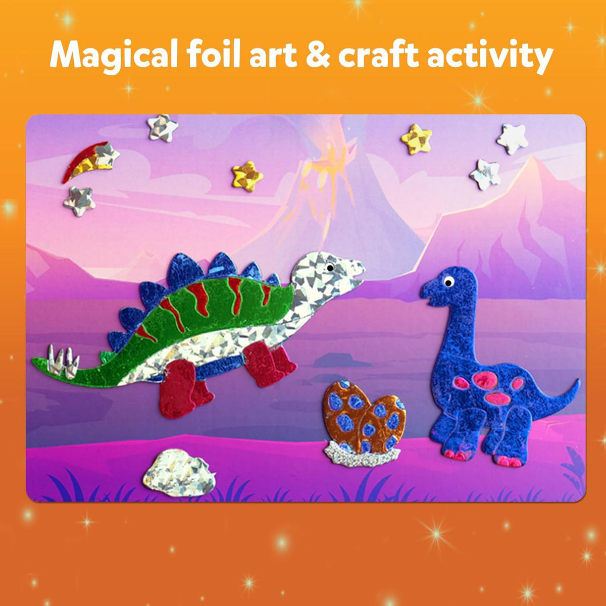 Dinosaur Foil Fun Cover