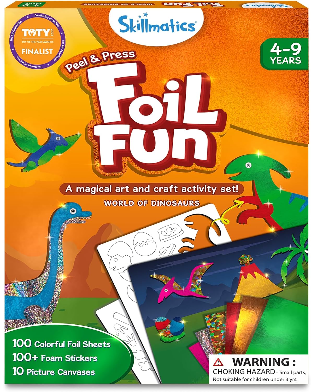 Dinosaur Foil Fun Cover