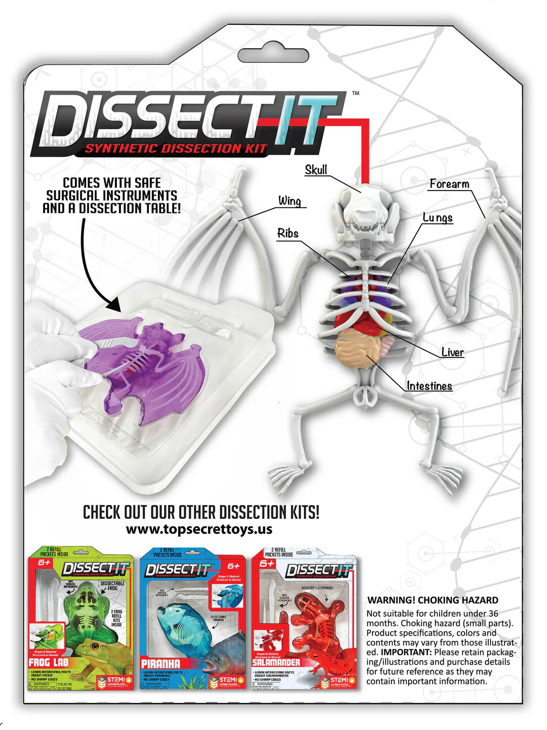 Dissect-It Bat Cover