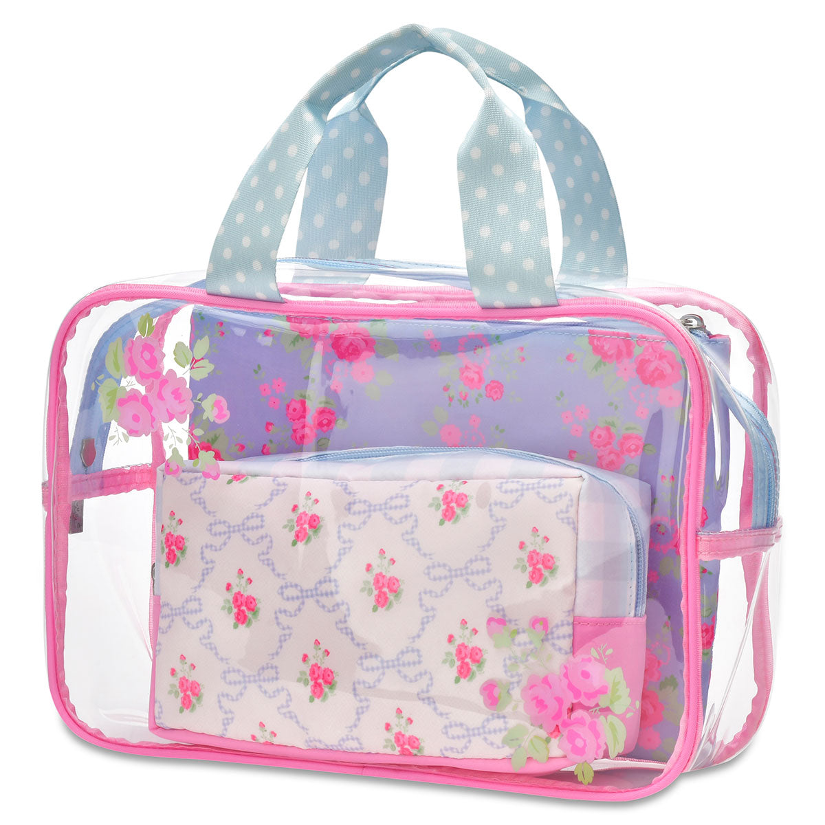 Tomfoolery Toys | Ditsy Floral Cosmetic Bag Trio