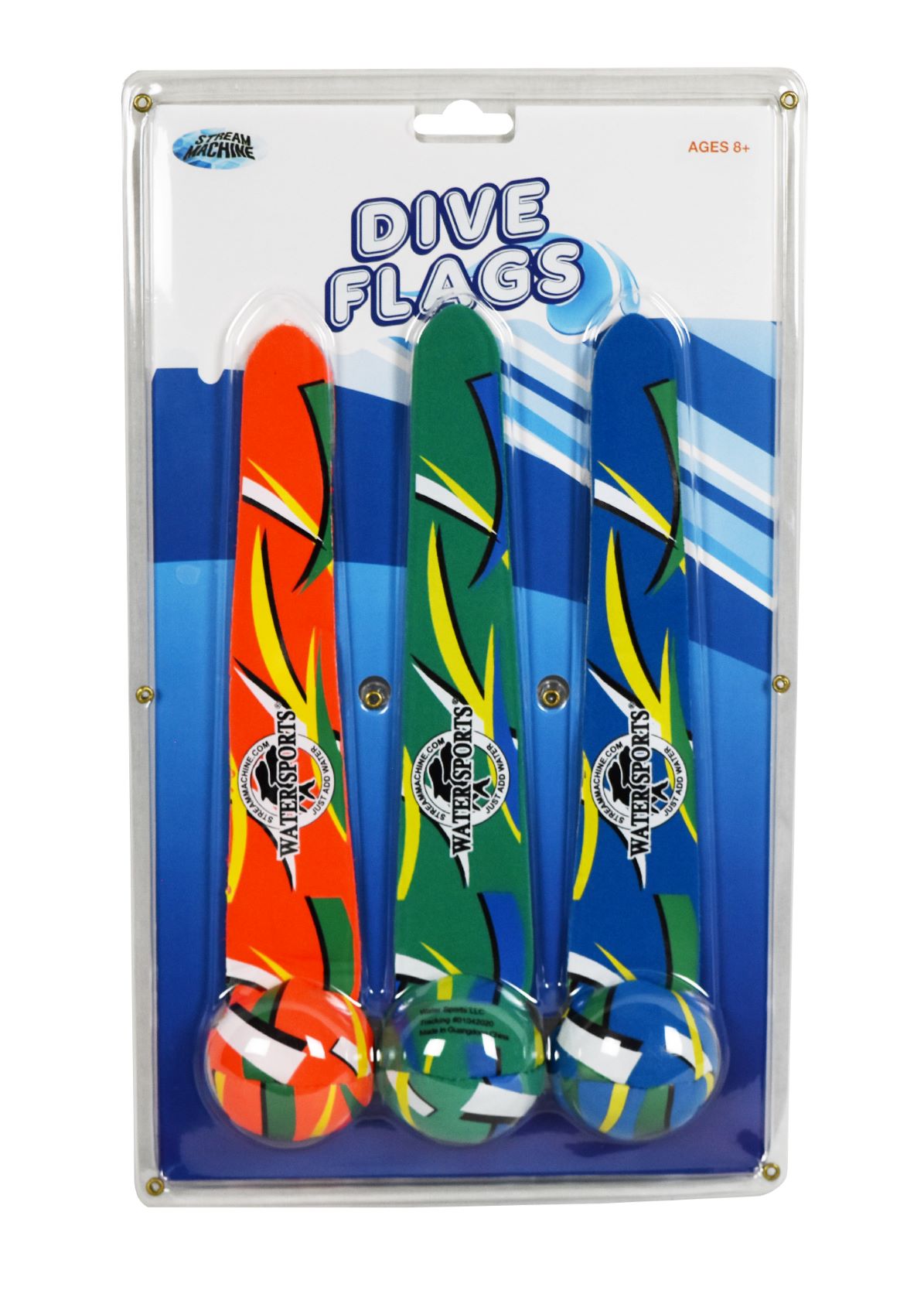 Tomfoolery Toys | 3pc Dive Flags