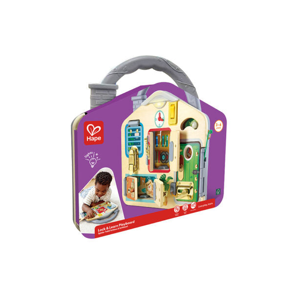 Tomfoolery Toys | Lock & Learn Playboard