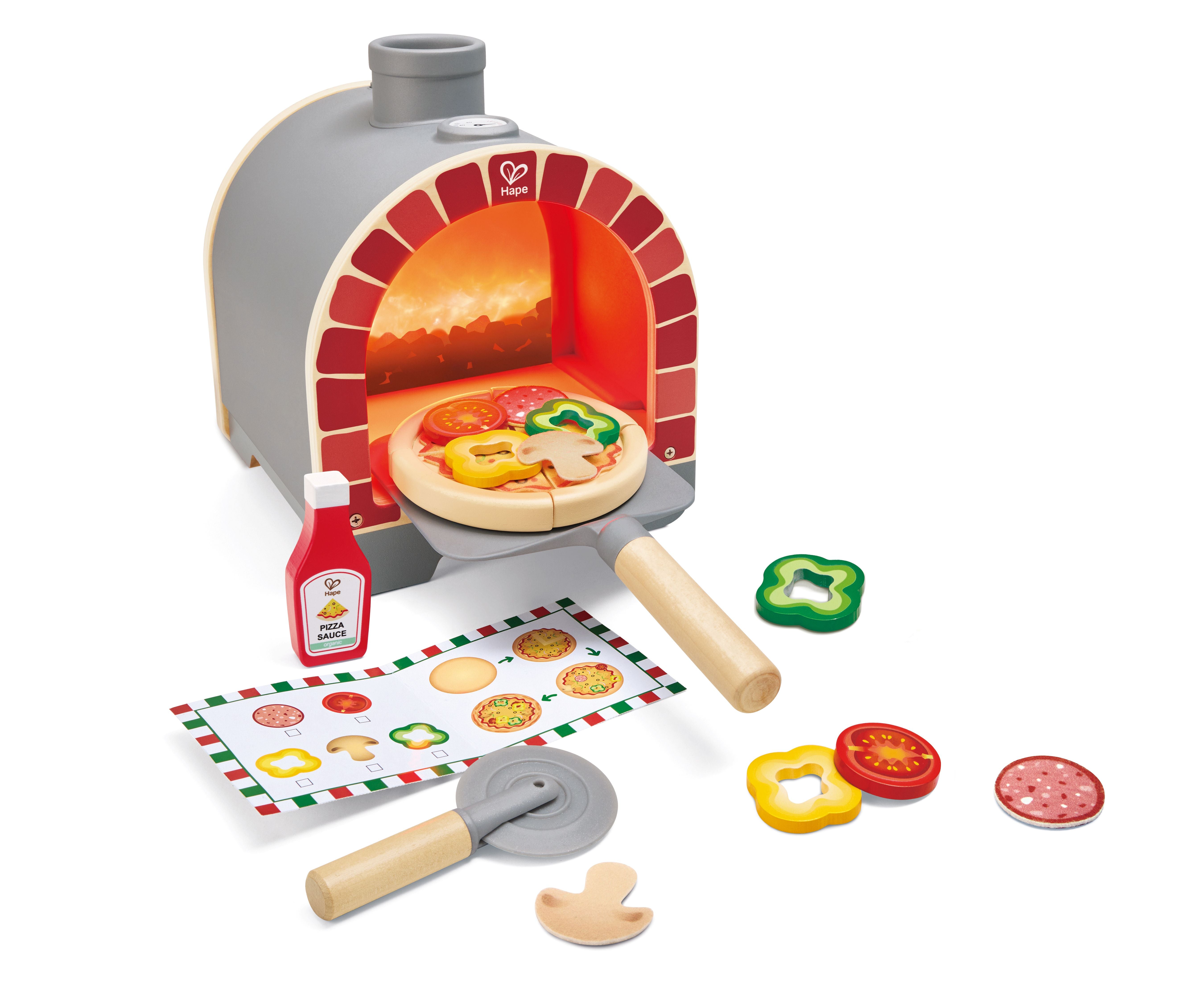 Tomfoolery Toys | Light & Sizzle Pizza Oven Set