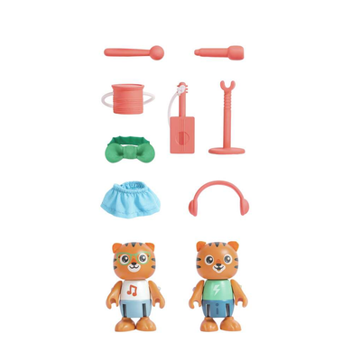 Milo & Melody Tigers Friends Set Preview #2