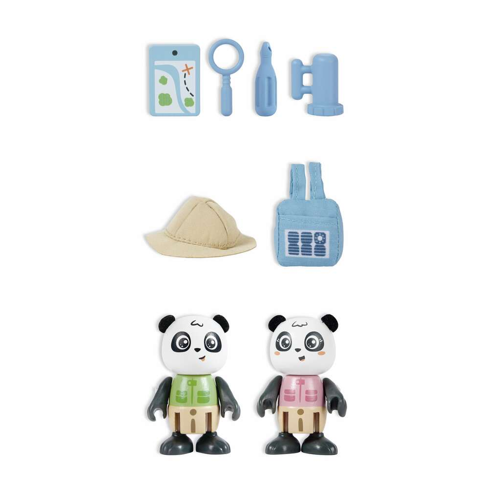 Sam & Pam Panda Friends Set Preview #5