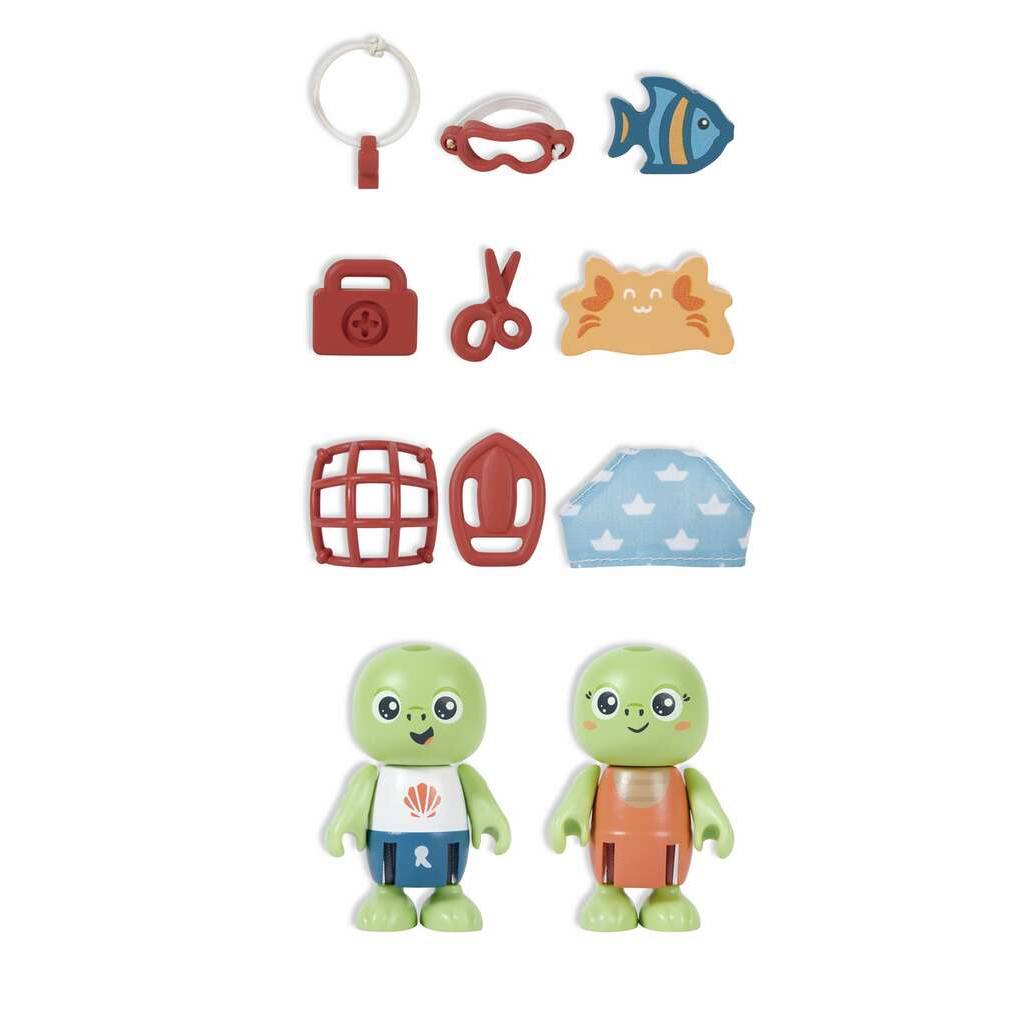 Kayl & Wai Turtles Friends Set Preview #3